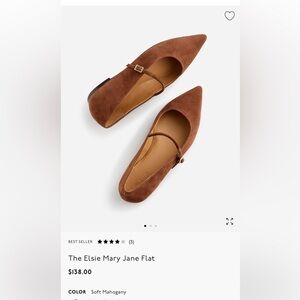 Madewell, size 8, pointed Mary Jane’s.